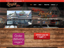 Tablet Screenshot of bangkokjazztampa.com